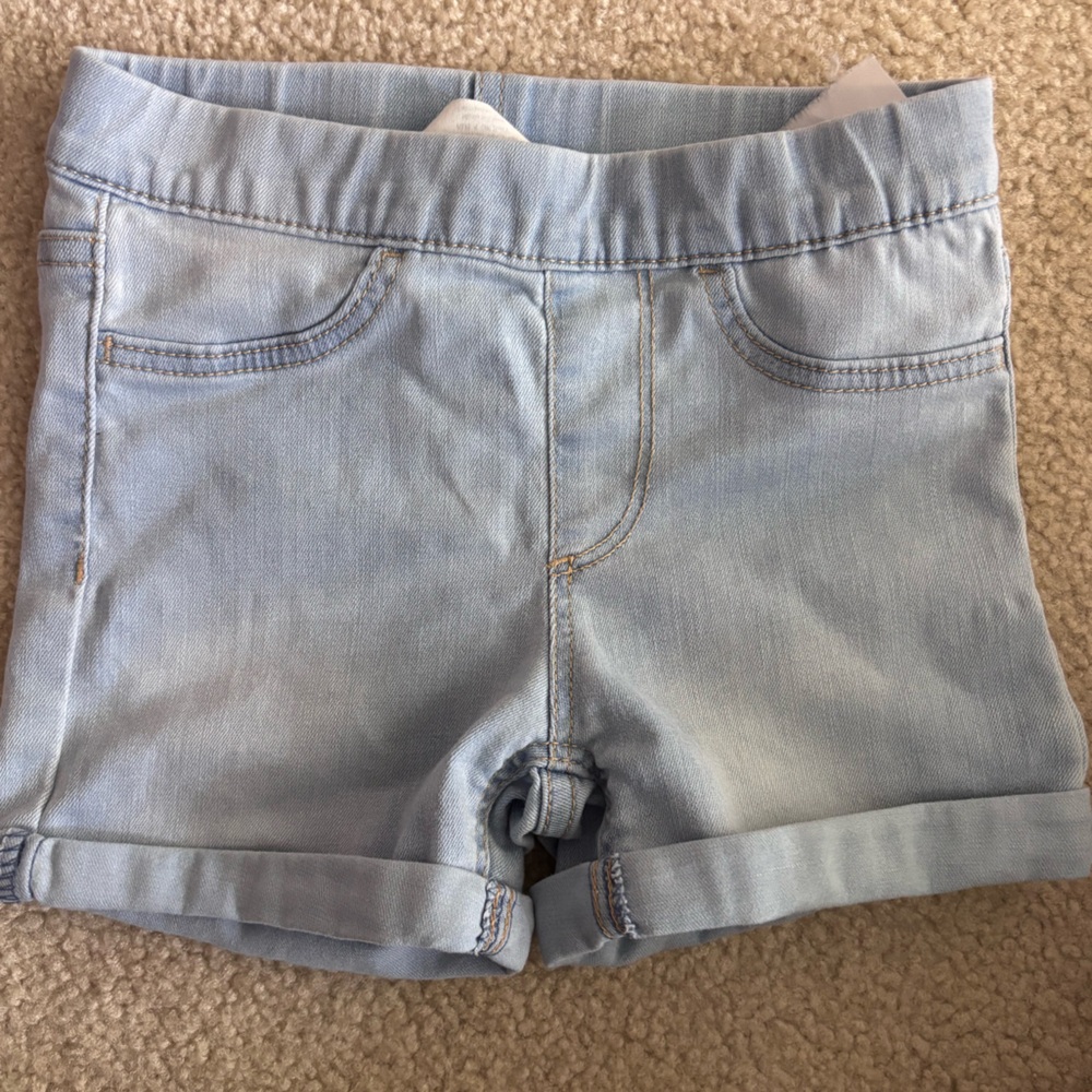Light Blue Denim Shorts